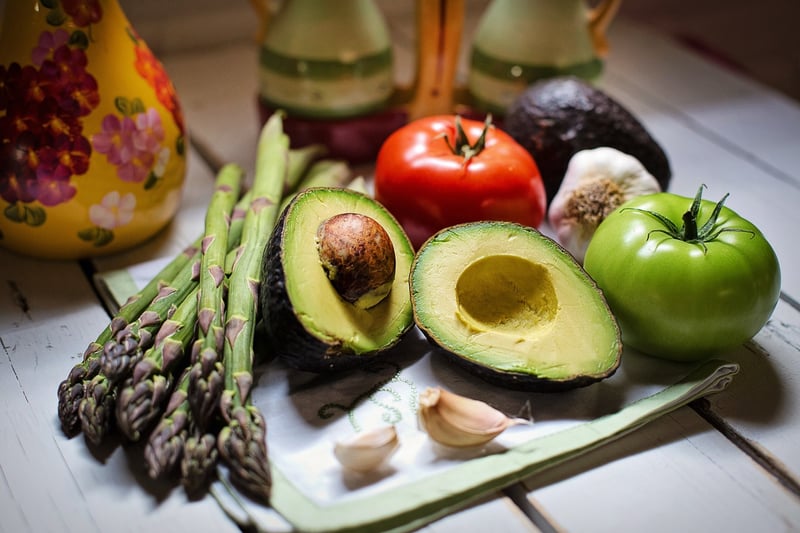 Fresh avocado